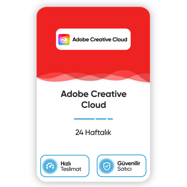Adobe Creative Cloud – 24 Haftalık