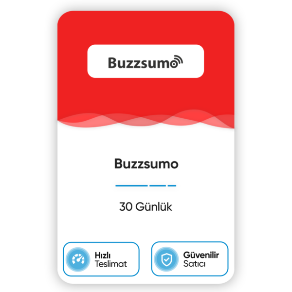 Buzzsumo – 30 Günlük